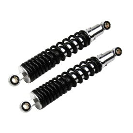 バイク オートバイ リア ショック サスペンション 310mm 汎用 カスタム パーツ ブラック レッド イエロー ブルー 左右セット 部品 カスタム 送料無料