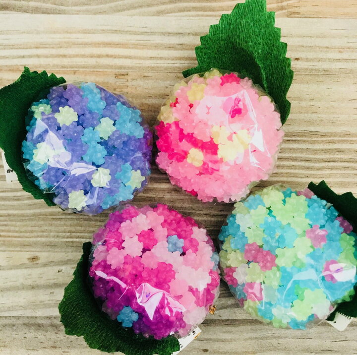 楽天市場 あじさい金平糖55ｇ 鎌倉 アジサイ 湘南 大仏 土産 鎌倉 満天