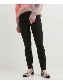 【洗濯機可/S-LL】フィット感が心地よい ハイパースキニー裏起毛 SHOO・LA・RUE シューラルー パンツ その他のパンツ ブラック カーキグリーン ブルー ベージュ【送料無料】[Rakuten Fashion]