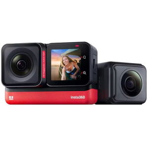 Insta360 CINRSGP/A ONE RS cC ANVJ Y 4Ku[XgY / 5.7K 360°Y ƎZpFlowStateu␳ 4800f IPX8h 6KLp[h AIҏW ANeBuHDR 4K/60fps EFA