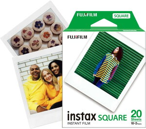  instax xmtC(FUJIFILM) XNGAtH[}bgtB 20 instax SQUARE INSTAX SQUARE WW 2 [؂/ԋ]