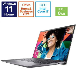 �V�i�݌� DELL/�f�� �m�[�g�p�\�R�� Inspiron 13 5310 �v���`�i�V���o�[ MI573-BWHBC [13.3�^ /Windows11 Home /intel Core i7 /�������F8GB /SSD�F512GB /Office Home and Business /2021�H�~���f��]