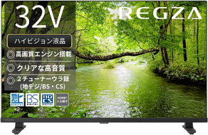 �J���i REGZA ���O�U �e���r 32S25S (32�C���` / �n�C�r�W���� �e���r/�t��/�N���A����/�_�u���`���[�i�[/���ԑg�^�� / 2026�N���f��)