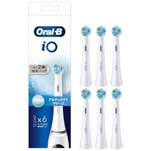 BRAUN/�u���E�� �������K/�����i Oral-B�i�I�[�����r�[�j iO�A���e�B���C�g�N���[�� 6�{�� �ւ��u���V �z���C�g iORBCW-6EL���� IOUTWT4+2