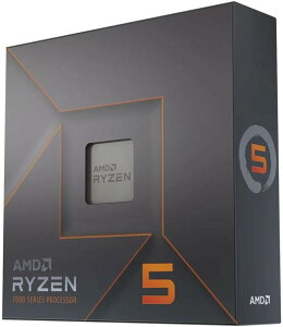 AMD Ryzen 7 7600X �������K���ʕi without cooler 4.7GHz 6�R�A / 12�X���b�h 38MB 105W 3�N�ۏ� 100-100000593WOF