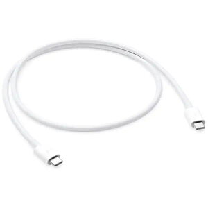 Apple/�A�b�v�� �������K/�����i USB-C �� USB-C�P�[�u�� [�[�d /�]�� /0.8m] MQ4H2FE/A �ő�40Gbps�̃f�[�^�]�� USB 3.1 Gen 2�ɂ��ő�10Gbps�̃f�[�^�]��