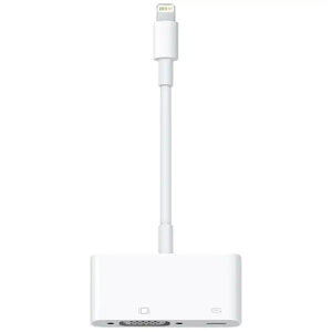 Apple/�A�b�v�� �������K/�����i Lightning - VGA�A�_�v�^ MD825AM/A �f�B�X�v���C�ɍő�1080p��HD�掿�~���[�����O VGA���ڂ̃e���r�A�f�B�X�v���C�A�v���W�F�N�^