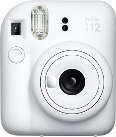富士フイルム(FUJIFILM) チェキ インスタントカメラ instax mini 12 クレイホワイト INS MINI 12 WHITE