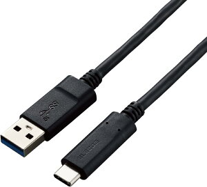 GR USBP[u JڑpUSB3.1P[u (Type-C^Cv) USB-A to USB-C 0.5m DGW-U3AC05NBK