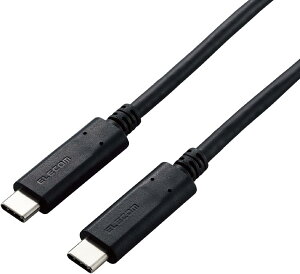 GR USBP[u JڑpUSB3.1P[u (Type-C^Cv) USB-C to USB-C 0.5m DGW-U3CC05NBK