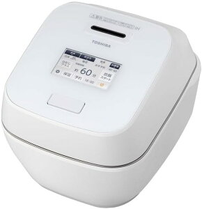 ����/TOSHIBA TOSHIBA �ō������f�� ���ъ� 5.5�� �������� �^�󈳗�IH�W���[���ъ� �O�����z���C�g RC-10ZWW-W �ƊE�g�b�v�N���X��Η�1420W