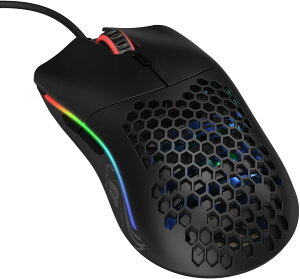 Glorious �O�����A�X ���f��o �Q�[���}�E�X �L���}�E�X �y�� RGB 6�v���O�����{�^�� �n�j�J�� USB Gaming mouse �������K�i GOM-BLACK