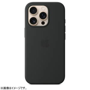 Apple/�A�b�v�� �������K/�����i MagSafe�Ή� iPhone 16 Pro �V���R�[���P�[�X �u���b�N MYYJ3FE/A