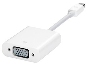 Apple/アップル 国内正規品/純正 映像変換アダプタ miniDisplayPort オス→メス VGA Mini DisplayPort - VGAアダプタ ホワイト MB572Z/B miniDisplayPort⇔VGA