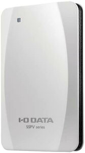 I-O DATA/アイ・オー・データ SSPV-USC960W 外付けSSD USB-A接続 (PS5/PS4対応) ホワイト 960GB /ポータブル型