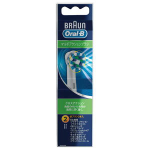 �W���b�g/Gillette �u���E�� �I�[����B �d�����u���V �}���`�A�N�V�����u���V 2P EB50-2HB Oral-B (�I�[����B) �z���C�g EB50-2HB 2�{��