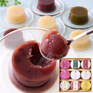 天然生活 6種の味を食べ比べ 水ようかん 詰め合わせ (9個セット) 新潟名産 ギフト 箱入り 和菓子 お中元 …