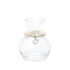 アーリッカ Aarikka クプラ ミニベース （エクリュ×クリア） Kupla mini vase glass B7651 C008 U008 White Ecru 花瓶 ガラス アアリッカ プレゼント フラワーベース インテリア雑貨 北欧雑貨 かわいい おしゃれ ギフト対応