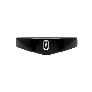 アレクサンドル ドゥ パリ ALEXANDRE DE PARIS ジュール バレッタ (ブラック) ADM 18183 03N BLACK JULES BARRETTE フランス製 ヘアクリップ おしゃれ 記念日 プレゼント ヘアアクセサリー 髪留め ロゴ ギ