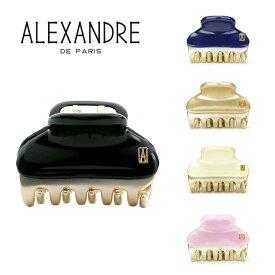 アレクサンドル ドゥ パリ ALEXANDRE DE PARIS ヴァンドーム クリップ Sサイズ （5色） ICC45 14339 02 VENDOME CLIP S フランス製 ヘアクリップ おしゃれ プレゼント ヘアアクセサリー 髪留め スモール ハンドメイド レディース ギフト対応 【送料無料（一部地域を除く）】