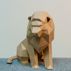 AXNNGCeBu Ask Creative CI iCguEj Lion y[p[Ntg  킢 u u tBMA 3D v[g  DIY MtgΉ y[ւȂ瑗