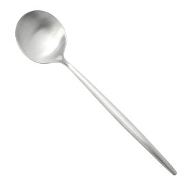 クチポール Cutipol ムーン ディナースプーン 203mm （マットシルバー） MO 05 MOON Matte Silver Dinner Spoon カトラリー テーブルスプーン キッチン雑貨 北欧 ポルトガル プレゼント ギフト対応 【メール便なら送料無料】