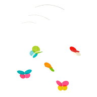 フレンステッド モビール FLENSTED mobiles バタフライズ （マルチカラー） 30111 Butterflies 蝶 ちょう…