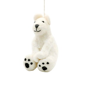 OC Ah Vt Gry & Sif r |[[ xA VbeBO I[ig izCgj V 11822 Polar Bear Sitting tFg nhCh  ftH  VN} zbLNO} F