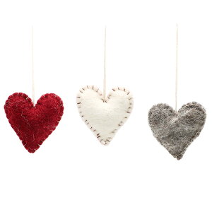 �O���C �A���h �V�t Gry & Sif �r�� �n�[�g �V�b�e�B���O �N���V�b�N �I�[�i�����g 3�Z�b�g �i�~�b�N�X�J���[�j �V�� 13421 Heart w/Stitching Classic Set of 3 �t�F���g �n���h���C�h ���� �f�t�H���� 