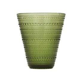 イッタラ Iittala カステヘルミ ベース （モスグリーン） 15.4cm 1025722 Kastehelmi Vase 154mm moss green フラワーベース 花瓶 ガラス 緑 おしゃれ 北欧 プレゼント インテリア ギフト対応 【送料無料（一部地域を除く）】