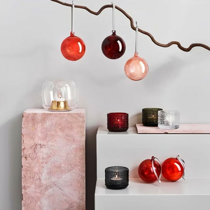 楽天市場】イッタラ Iittala ボール オーナメント 80mm 5個セット （3 