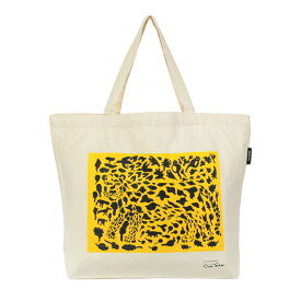 イッタラ Iittala キャンバス バッグ チーター （イエロー） 50x38cm 1061469 Oiva Toikka Collection Canvas bag Cheetah yellow かばん カバン トートバッグ ショルダーバッグ おしゃれ かわいい 北欧 プレゼント 雑貨 ギフト対応 【メール便なら送料無料】