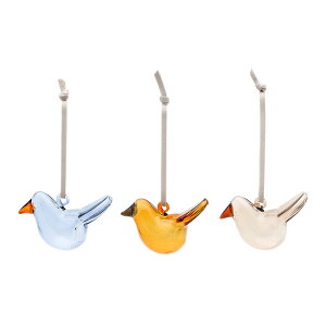 �C�b�^�� Iittala �~�j �K���X �o�[�h 32x48mm 3�Z�b�g �i�~�b�N�X�J���[�j 1068675 Mini glass bird mix color 3set �f�R���[�V���� �I�[�i�����g �� �N���X�}�X ���C�� �u���E�� ���l�� �C���e���A �I�u�W