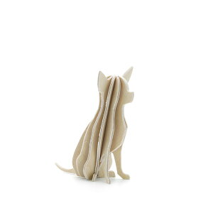 ロヴィ lovi チワワ 6cm (3色) CHIHUAHUA 犬 イヌ いぬ グリーディングカード 組み立て 3D オーナメント かわいい おしゃれ クラフト フィンランド プレゼント 白樺 置物 インテリア 雑貨 年賀状