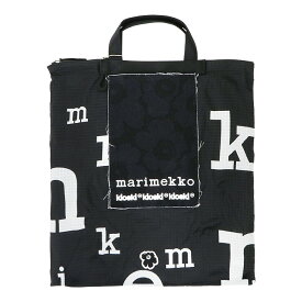 マリメッコ marimekko キオスキ ファニー ウニッコ バックパック （ブラック×ヴァルコイネン） 092209 992 Kioski Funny B-Pack Marimerkki Backpack 花柄 フラワー 黒 白 リュックサック バッグ レディース 北欧 プレゼント おしゃれ 個性的 ギフト対応 【送料無料】