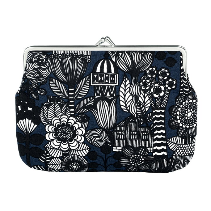 楽天市場】マリメッコ marimekko リントゥコトネン ガマ口ポーチ  