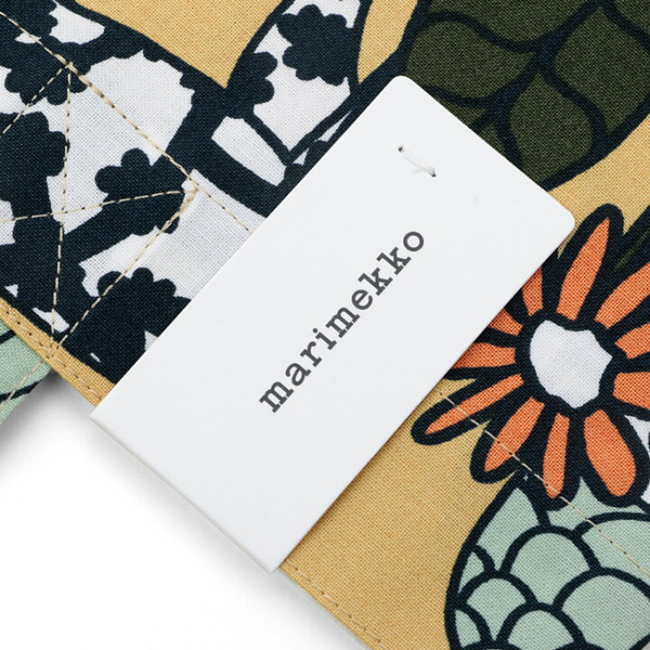 楽天市場】マリメッコ marimekko マリキュラ ファブリックバッグ 