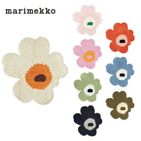 マリメッコ marimekko ウニッコ バスマット 73x74 （8デザイン） Unikko Bath Mat お風呂マット 玄関マット 室内 屋内 キッチン 変形 マット 花柄 花型 北欧 インテリア雑貨 おしゃれ かわいい 73555 75291 74717 75709 73890 75746 75643 【ギフト包装不可】 【送料無料】