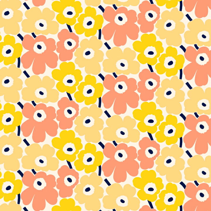 楽天市場】マリメッコ marimekko ファブリック生地 ピエニウニッコ  