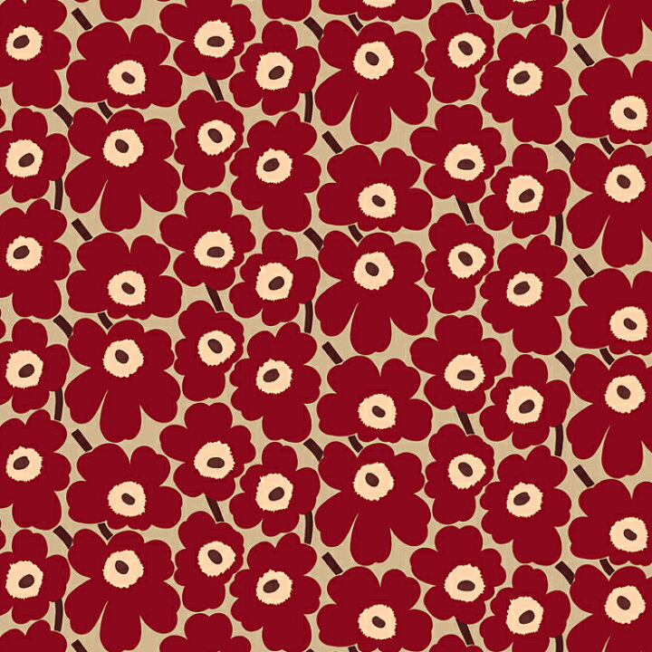 楽天市場】マリメッコ marimekko ファブリック 生地 ピエニウニッコ 