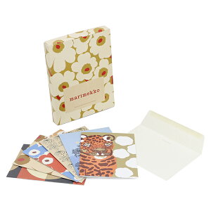 }bR marimekko t bZ[WJ[h 10Zbg 072762 101 Notecard set 10 pcs with envelope nKL |XgJ[h G͂ m[gJ[h eLX^C p^[ 莆 [ k G 