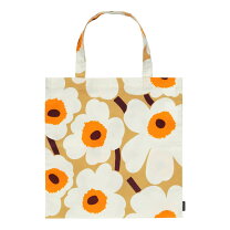 楽天市場】マリメッコ トートバッグ オレンジの通販 Marimekko トートバッグ ロゴ 花柄 ホワイト オレンジ