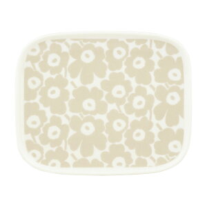 y2025H~ V z }bR marimekko sbNCl EjbR v[g 15x12cm izCgj 075639 75639 120 Oiva Pikkuinen Unikko plate M  ق킢 white UNIKKO unikko H gC M ԕ t[ 