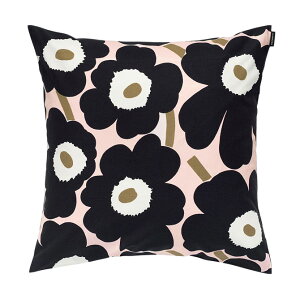 �y2026�t�� �V�� �z �}�����b�R marimekko �s�G�j�E�j�b�R �N�b�V�����J�o�[ 50x50cm �i�s���N×�`���R�[��×���C�g�u���E���j 075342 75342 390 Pieni Unikko Cushion Cover �ԕ� pink �O���[ �C���e���A �������