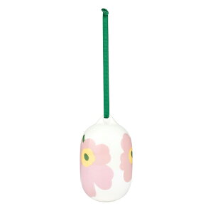 �y2026�t�� �V�� �z �}�����b�R marimekko �E�j�b�R �I�[�i�����g �i�z���C�g×�s���N×���C�g�C�G���[×�O���[���j 075403 75403 132 Unikko Collectible ornament ���� ���� �k�� �G�� ������� �v���[���g �C