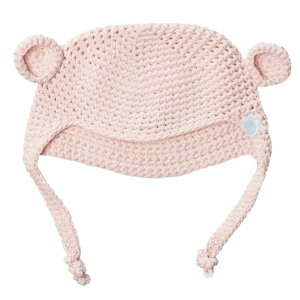 �r�o�r�[�� beba bean �x�r�[�j�b�g�X �i3�F�jCROCHET BEAR TOQUE �j�b�g�L���b�v �X�q �Ԃ���� �v���[���g ���� �N�} �x�r�[�p�i �t�@�b�V�����G�� �o�Y�j�� �M�t�g�Ή� �y���[���ւȂ瑗�������z