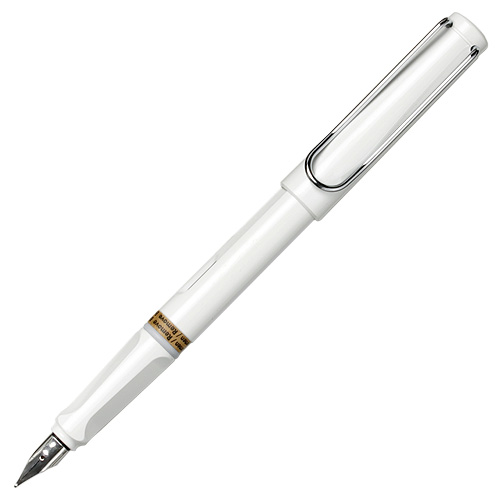 LAMY正規保証付き メール便送料無料 ラミー LAMY サファリ 高品質 万年筆 予約販売 ホワイト Fountain Safari pen WHITE L19WT