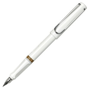 ~[ LAMY Tt@ NM izCgj Safari Fountain pen L19WT WHITE  Xe[Vi[ ML [ ItBX v[g rWlX MtgΉ y[ւȂ瑗z