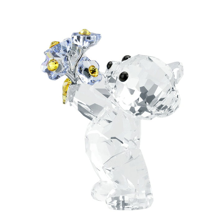 楽天市場 スワロフスキー Swarovski クリスベア フォーゲットミーノット 4 5 X 2 6 X 3 7 Cm クリア ブルー Kris Bear Forget Me Not クマ セレクトショップ Aer アエル