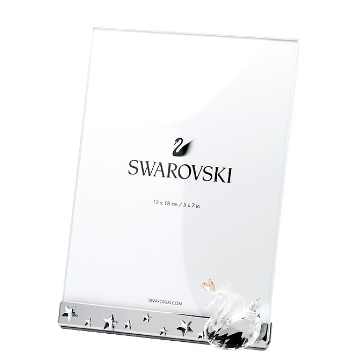 楽天市場】スワロフスキー SWAROVSKI スワン フォトフレーム 17.6 x 13 